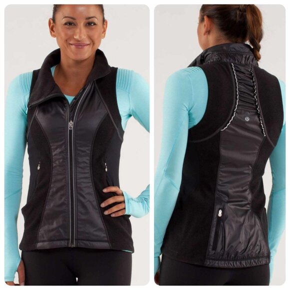 *Lululemon* RUN:  Gus Buster Vest, size 4 (RV: $98). - Picture 1 of 16